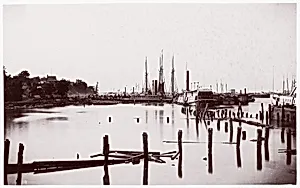 City Point, Virginia by Andrew Joseph Russell|Mathew B. Brady