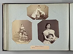 Clara Pilvois by André-Adolphe-Eugène Disdéri