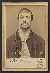 Cler. Henri. 31 ans, né à Paris XIe. Ébéniste. Anarchiste. 14/3/94. by Alphonse Bertillon