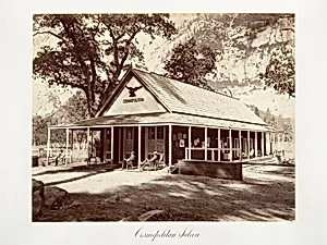 Cosmopolitan Saloon by Carleton E. Watkins