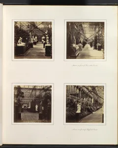 [Court of French and Italian Sculpture; Avenue in Front of Fine Arts Courts; View into Classical Sculpture Gallery; Avenue in Front of Sheffield Court]