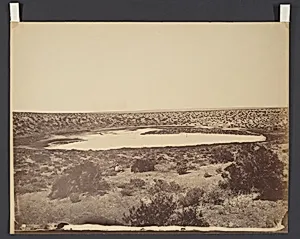 Desert Lake, near Ragtown, Nevada by Timothy H. O'Sullivan