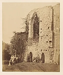 Easby Abbey. From the East