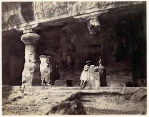 Elephanta from Water Cave, Coombe Martin Bay, Watermouth