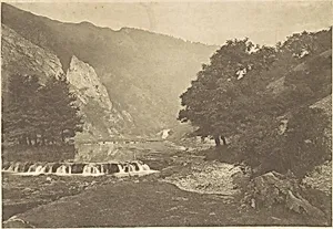 Entrance to Dove Dale, Derbyshire