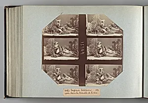 Eugénie Schlosser dans la muette de Portici by André-Adolphe-Eugène Disdéri