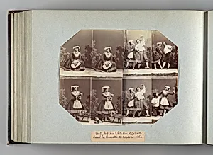 Eugénie Schlosser et Coralli by André-Adolphe-Eugène Disdéri