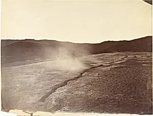 Fissure Vent at Steamboat Springs, Nevada by Timothy H. O'Sullivan