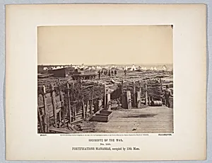 Fortifications, Manassas, Occupied by 13th Mass.