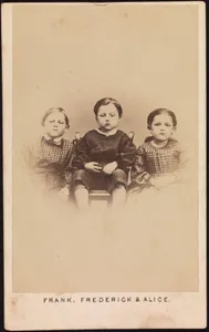 Frank, Frederick & Alice. "The Children of the Battle Field"