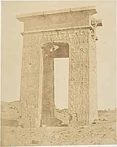 Gate of Ptolemy Philomeder, B.C. 180, Karnac by J. Hogarth|Robert Murray