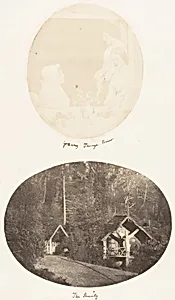 Granny, Thereza, Elinor; The Shanty by John Dillwyn Llewelyn