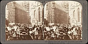 [Group of 3 Stereograph Views of Belgium]