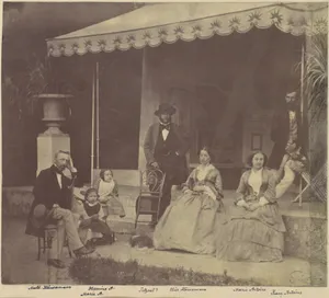 [Group Portrait of the Antoine and Häusermann Families]
