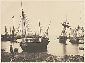 Harbor Scene by Thomas Sutton