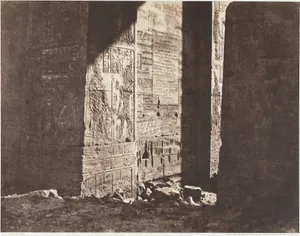 Ile de Fîleh (Philæ), Premier Pylône, Inscription Française Gravée Sur L'Ébrasement Oriental, En M