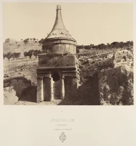 Jérusalem. (Environs) Tombeau d'Absalon