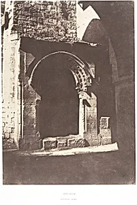 Jérusalem, Fontaine Arabe, 1 by Auguste Salzmann|Imprimerie photographique de Blanquart-Évrard, à Lille