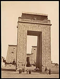 Karnak. Pylone de Ptolomee by Unknown