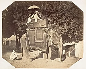 [Lady Canning and J.C.S.] by Unknown