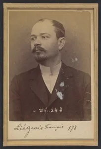 Liégeois (ou Liegois), François. 30 ans, né à Vilette (Meurthe & Moselle). Cordonnier. Anarchiste. 26/3/94. 