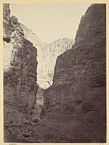 Limestone Walls, Kanab Wash, Colorado River