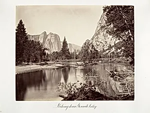 Looking Down Yosemite Valley by Carleton E. Watkins
