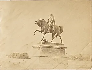 Lord Hardinge's Monument, Calcutta by Captain R. B. Hill