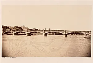 Lyon, Viaduc du Rhône by Edouard Baldus
