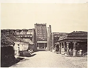 Madura: The Roya Gopuram from the East