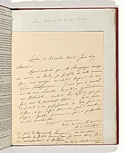 [Manuscript Letter from W. H. Fox Talbot to Antonio Bertoloni] by Antonio Bertoloni|William Henry Fox Talbot