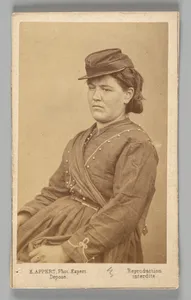 [Member of the Paris Commune: Louise Bonenfant, cantinière et pointeuse dans l’artillerie des fédérés, à perpétuité]