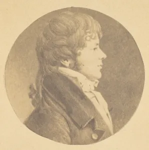 [Mezzotint portrait of a Young Man in Profile, from The St. Memin Collection of Portraits]