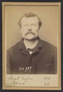 Miel. Eugène, Paul, Léon. 38 ans, né à Creil (Oise). Estampeur. Anarchiste. 2/3/94. 