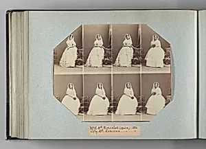 Mlle Moncelet; Mlle Rousseau by André-Adolphe-Eugène Disdéri