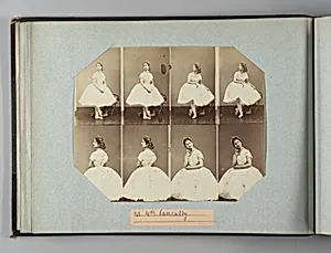 Mlle Pancaldy by André-Adolphe-Eugène Disdéri