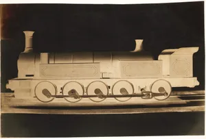 [Model of a P.L.M. Locomotive]