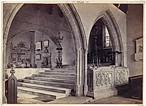 Monuments and Chancel Steps, Tenby Church