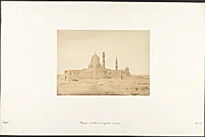 Mosquée et Tombeau des Ayoubites, au Kaire by Maxime Du Camp