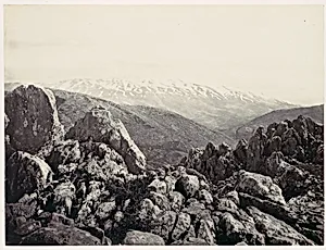 Mount Hermon, The Mount of Transfiguration by Francis Frith
