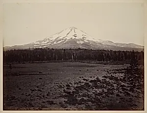 Mount Shasta from the North by Carleton E. Watkins