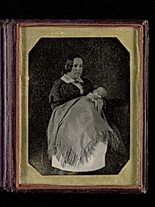 [Mrs. Thomas Ustick Walter and Her Deceased Child]