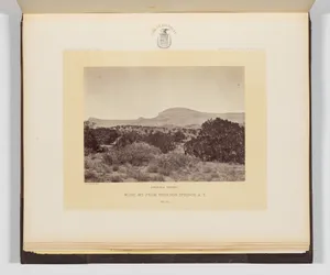 Music Mountain From Truxton Springs, Arizona Territory