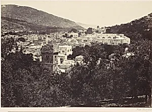 Nablous, The Ancient Shechem by Francis Frith