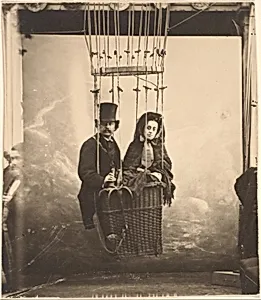 [Nadar with His Wife, Ernestine, in a Balloon]