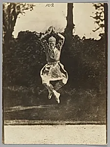[Nijinsky in "Danse siamoise" from the "Orientales"]