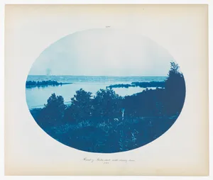 No. 139a. Head of Niota Chute with Closing Dam [near Fort Madison, Iowa]