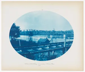 No. 186. Chicago, Burlington & Northern Rail Road Bridge Across Mouth of La Croix River