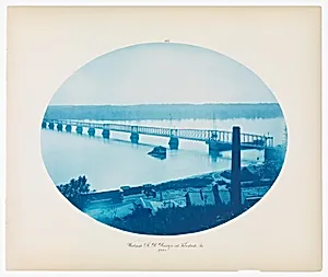 No. 207. Wabash Rail Road Bridge at Keokuk, Iowa by Henry P. Bosse