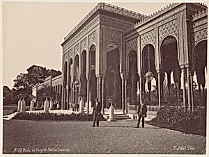 Palais de Gézyret, Pavillon Exterieur by J. Pascal Sébah